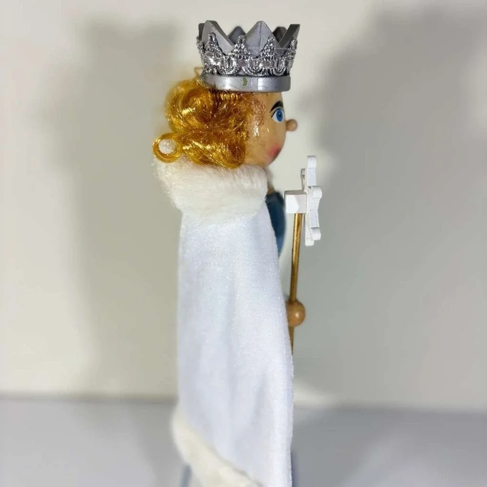 Ice Princess Snow Queen Nutcracker Target 2022 Wonderland Blue Gown Snowflake
